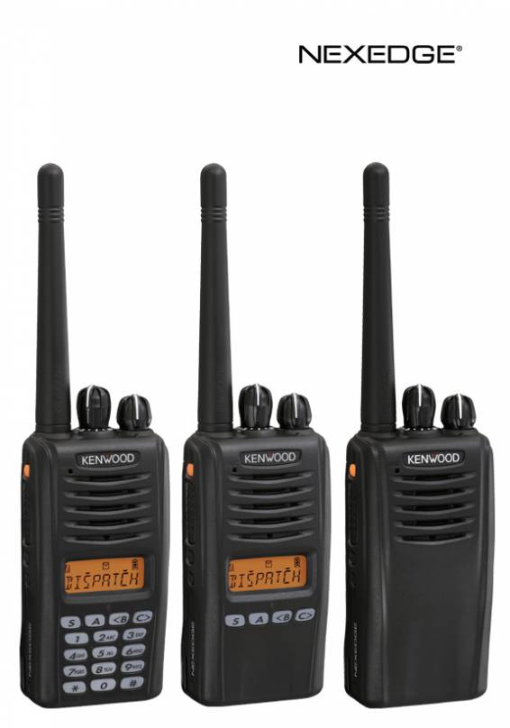 NEXEDGE® VHF/UHF Digital and  FM Portable Radios