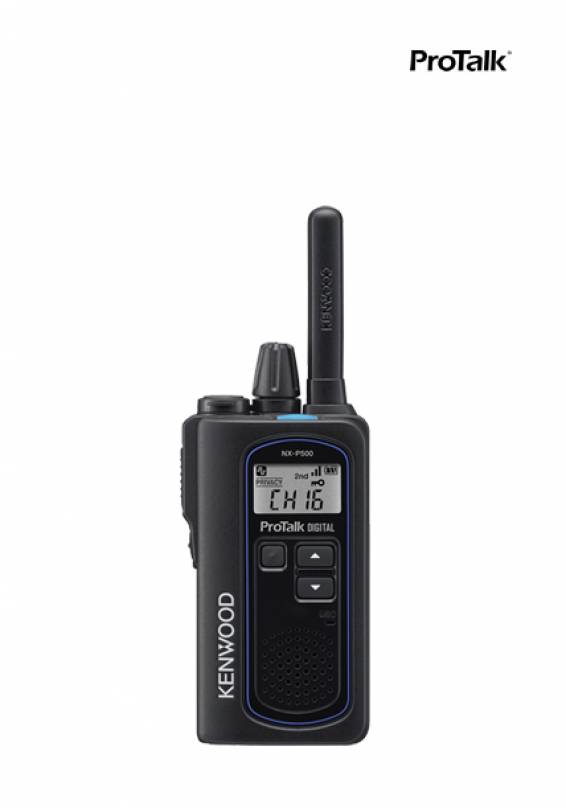 ProTalk UHF Digital 2-Watt Portable Radio